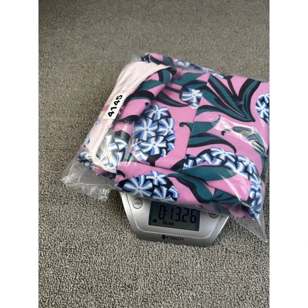 Draper James Pink Floral Fit-and-Flare Mini Dress